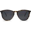 imageSOJOS Polarized Sunglasses for Women Men Round Classic Vintage Style TR90 SJ2091AmberGrey