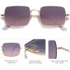 imageSOJOS Polarized Sunglasses for Womens MensRectangle Polygon Retro Vintage Shades Classic Vintage Shades SJ1168Purple
