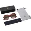 imageSOJOS Retro Square Polarized Sunglasses for Women Men Classic Trendy Sunnies SJ2226RedGrey