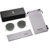 imageSOJOS Small Round Polarized Sunglasses for Women Men Classic Vintage Retro Shades UV400GoldGradient Green