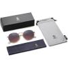 imageSOJOS Small Round Polarized Sunglasses for Women Men Classic Vintage Retro Shades UV400GoldGreypink