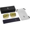 imageSOJOS Trendy Aviator Sunglasses Mens Womens Retro Metal Rimless Frame Shades Lentes De Sol Para Mujer SJ1192Green Tea