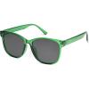 imageSOJOS Polairzed Sunglasses Womens Mens Trendy Square Shades SJ2203GreenGrey