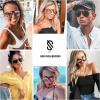 imageSOJOS Classic Polarized Ultra Lightweight Flexible Men Women Sunglasses JOURNEY SJ2065Pink