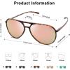 imageSOJOS Classic Polarized Ultra Lightweight Flexible Men Women Sunglasses JOURNEY SJ2065Pink