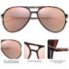 imageSOJOS Classic Polarized Ultra Lightweight Flexible Men Women Sunglasses JOURNEY SJ2065Pink