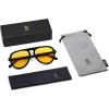 imageSOJOS Retro Aviator Sunglasses Womens Mens Vintage Plastic Frame Shades Lentes De Sol Para Mujer SJ2255Orange