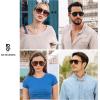 imageSOJOS Retro Aviator Sunglasses Womens Mens Vintage Plastic Frame Shades Lentes De Sol Para Mujer SJ2255Orange
