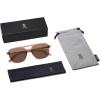 imageSOJOS Retro Aviator Sunglasses for Women MenTrendy Rectangle Womens Mens Shades Sun Glasses SJ2202Coffee FrameCoffee Lens