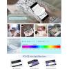 imageSOJOS Retro Round TR90 Blue Light Reading Glasses Womens Mens Readers Computer Glasses Eyewear Frame SJ9001C6 Black  Tortoise Frame