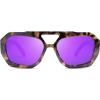 imageSOJOS Trendy Aviator Sunglasses for Womens Mens PolarizedHexagonal Square Double Bridge Designer Inspired Sun Glasses SJ2288Purple