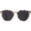 Beige Tortoise/Grey  Orange Temples