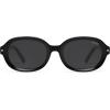 imageSOJOS Retro Vintage Oval Polarized Sunglasses Womens Mens 80s 90s Trendy Round Sunnies SJ2603BlackGrey