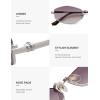 imageSOJOS Trendy Hexagonal Polarized Sunglasses for Women Men Retro Fashion Irregular Rhombus Shades UV400 Protection SJ1259Purple