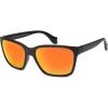 imageSOJOS Ocean Collection Polarized Sunglasses Men Square Recycled Fishing Net frame EcoFriendly UV400 Shades Pacific OceanBlackOrange
