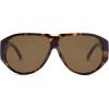 imageSOJOS Oversized Aviator Sunglasses Polarized Womens Mens Retro Trendy Vintage Big Square Shield SJ2392TortoiseBrown