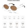 imageSOJOS Retro Oval Sunglasses for Women Trendy Lightweight Narrow Vintage Small Shades UV Protection Sun Glasses SJ1240TortoiseBrown