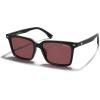 imageSOJOS Trendy Polarized Square Sunglasses Womens Men Retro Vintage 90s Sun Glasses SJ2387Tortoise Frame Red Lens