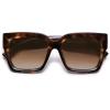 imageSOJOS Trendy Square Polarized Sunglasses Womens Retro Vintage Women 90s Sun Glasses SJ2612Tortoise Frame Brown Grading Lens