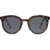 imageSOJOS Classic Trendy Round Sunglasses Womens Mens Oversized Large Shades UV400 Vacation Sunnies SJ2068Dark TortoiseGrey