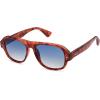 imageSOJOS Polarized Aviator Square Sunglasses for Women Men 90s Retro Vintage Oval Shades UV400 Lens SJ2395Red BrowntortoiseBlue Grading