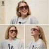 imageSOJOS Retro Aviator Sunglasses For Women Men Square Womens Square Sun Glasses SJ2355Tortoise Brown Grading