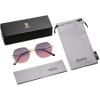 imageSOJOS Retro Hexagon Square Polarized Sunglasses for Women Men Vintage Hexagonal Polygon Shades SJ1101GoldPurple Grading