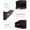 imageSOJOS Retro Oval Polarized Sunglasses Womens Trendy Sun Glasses Vintage Shades UV400 SJ2386Dark Tortoise  Grey
