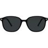 imageSOJOS Retro Square Polarized Sunglasses for Women Men Trendy Classic UV Protection Unisex Sunnies SJ2171Black