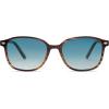 imageSOJOS Retro Square Polarized Sunglasses for Women Men Trendy Classic UV Protection Unisex Sunnies SJ2171Brown Pattern