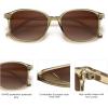 imageSOJOS Retro Square Polarized Sunglasses for Women Men Trendy Classic UV Protection Unisex Sunnies SJ2171Olive Green