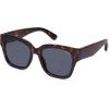 imageSOJOS Trendy Polarized Square Sunglasses WomensRetro Oversized Women Thick Sun Glasses SJ2217TortoiseGrey