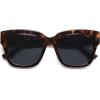 imageSOJOS Trendy Polarized Square Sunglasses WomensRetro Oversized Women Thick Sun Glasses SJ2217TortoiseGrey