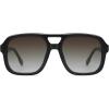 imageSOJOS Retro Aviator Sunglasses For Women Men Square Womens Square Sun Glasses SJ2355Black Grey Grading