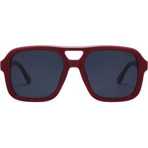 imageSOJOS Retro Aviator Sunglasses For Women Men Square Womens Square Sun Glasses SJ2355Red Blue