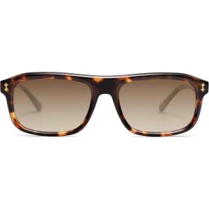 imageSOJOS Retro Vintage Polarized Sunglasses for Women Men Trendy Rectangle Womens Mens Shades SJ2290STortoiseBrown