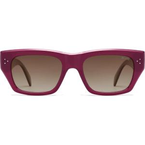 imageSOJOS Trendy Square Polarized Sunglasses Women Retro Vintage UV Protection Womens Sun Glasses SJ2383RoseBrown Grading