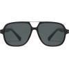 imageSOJOS Retro Aviator Sunglasses Womens Mens Vintage Double Bridge Sun Glasses 70s 80s 90s Shades SJ2399Black