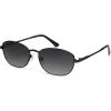 imageSOJOS Retro Oval Polarized Sunglasses for Women Men Vintage 90s Style Womens Mens Sunnies Sun Glasses SJ1245BlackGrey Grading