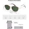 imageSOJOS Retro Oval Polarized Sunglasses for Women Men Vintage 90s Style Womens Mens Sunnies Sun Glasses SJ1245TortoiseDark Green