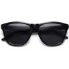 imageSOJOS Polarized Men Women Sunglasses Square Rectangle Fashion Sport Shades SJ2198 Black