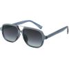 imageSOJOS Retro Aviator Sunglasses Womens Mens Vintage Double Bridge Sun Glasses 70s 80s 90s Shades SJ2399Blue