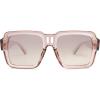 imageSOJOS Retro Square Polarized Sunglasses for Women Men Trendy Large Frame Sun Glasses Designer Inspired Shades SJ2320Pink