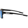 imageSOJOS Polarized Sunglasses for Driving Outdoor Sports  Square UV Protection Shades Men WomenMatte BlackBlue Mirrored