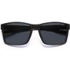 imageSOJOS Polarized Sunglasses for Driving Outdoor Sports  Square UV Protection Shades Men WomenMatte BlackGrey