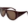 imageSOJOS Vintage Retro Oversized Big Aviator Polarized Sunglasses Womens Men SJ2615Brown Frame Brown Lens