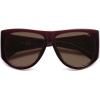 imageSOJOS Vintage Retro Oversized Big Aviator Polarized Sunglasses Womens Men SJ2615Brown Frame Brown Lens
