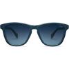 imageSOJOS Ocean Collection Retro Polarized Large Rectangular Sunglasses Women Men Recycled Plastic Ecofriendly Shades Baleen
