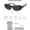imageSOJOS Retro Cat Eye Sunglasses for Women Polarized UV400 Designer Inspired Sun Glasses SJ2617ABlackGrey