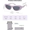 imageSOJOS Retro Cat Eye Sunglasses for Women Polarized UV400 Designer Inspired Sun Glasses SJ2617APurpleGrey